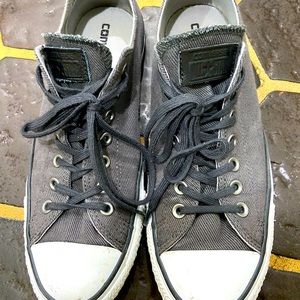 Converse All Stars gray size 9 men or 11 women